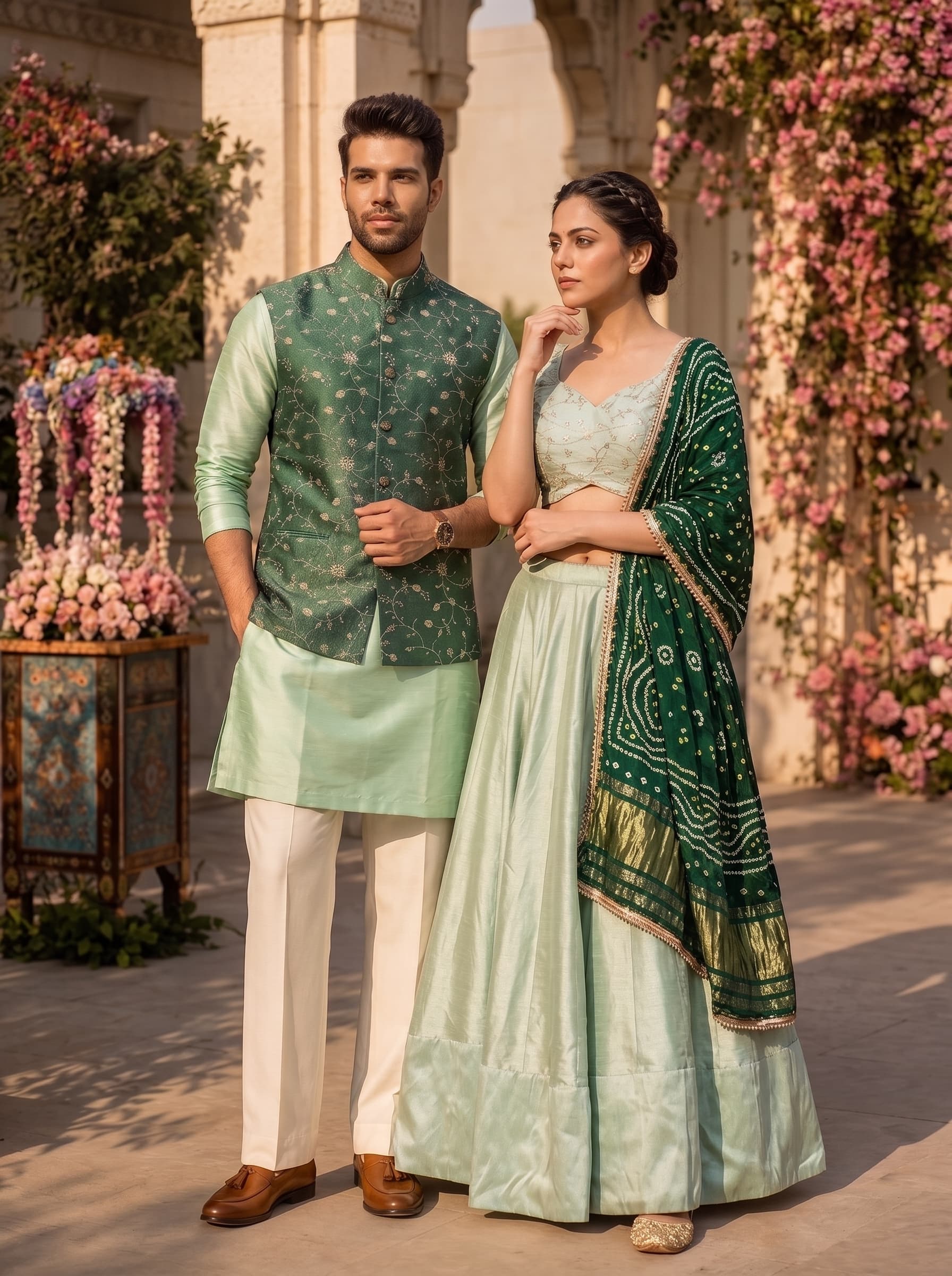 Couple Floral — Alt