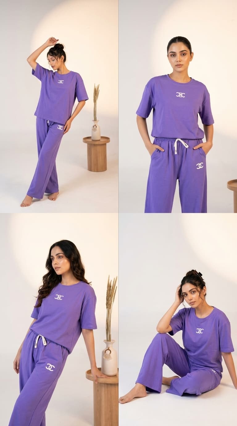 Purple Statement Outfit